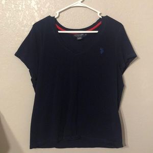 U.S. POLI ASSN.  Navy blue t shirt